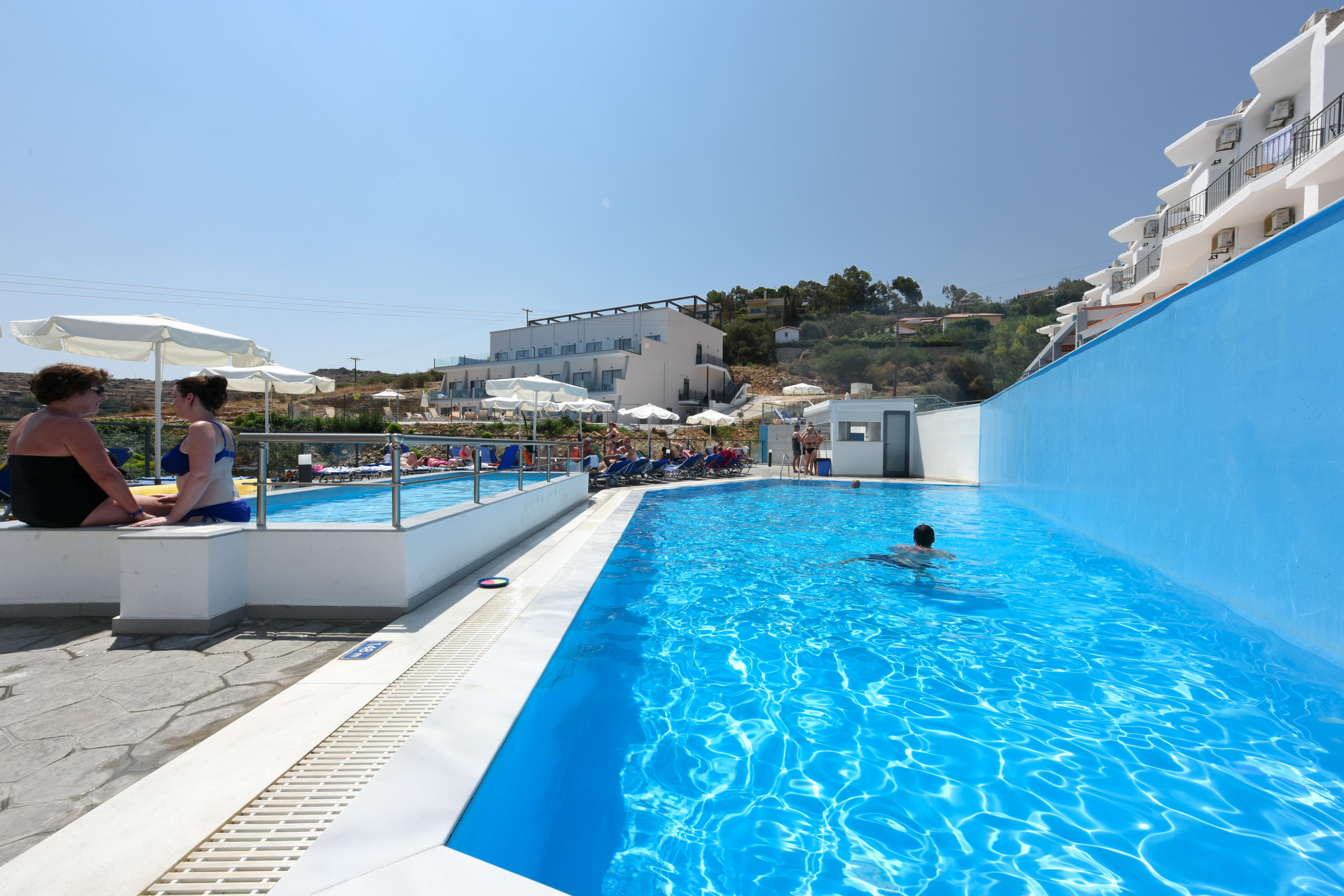 Panorama Village Hotel Agia Pelagia Exterior foto
