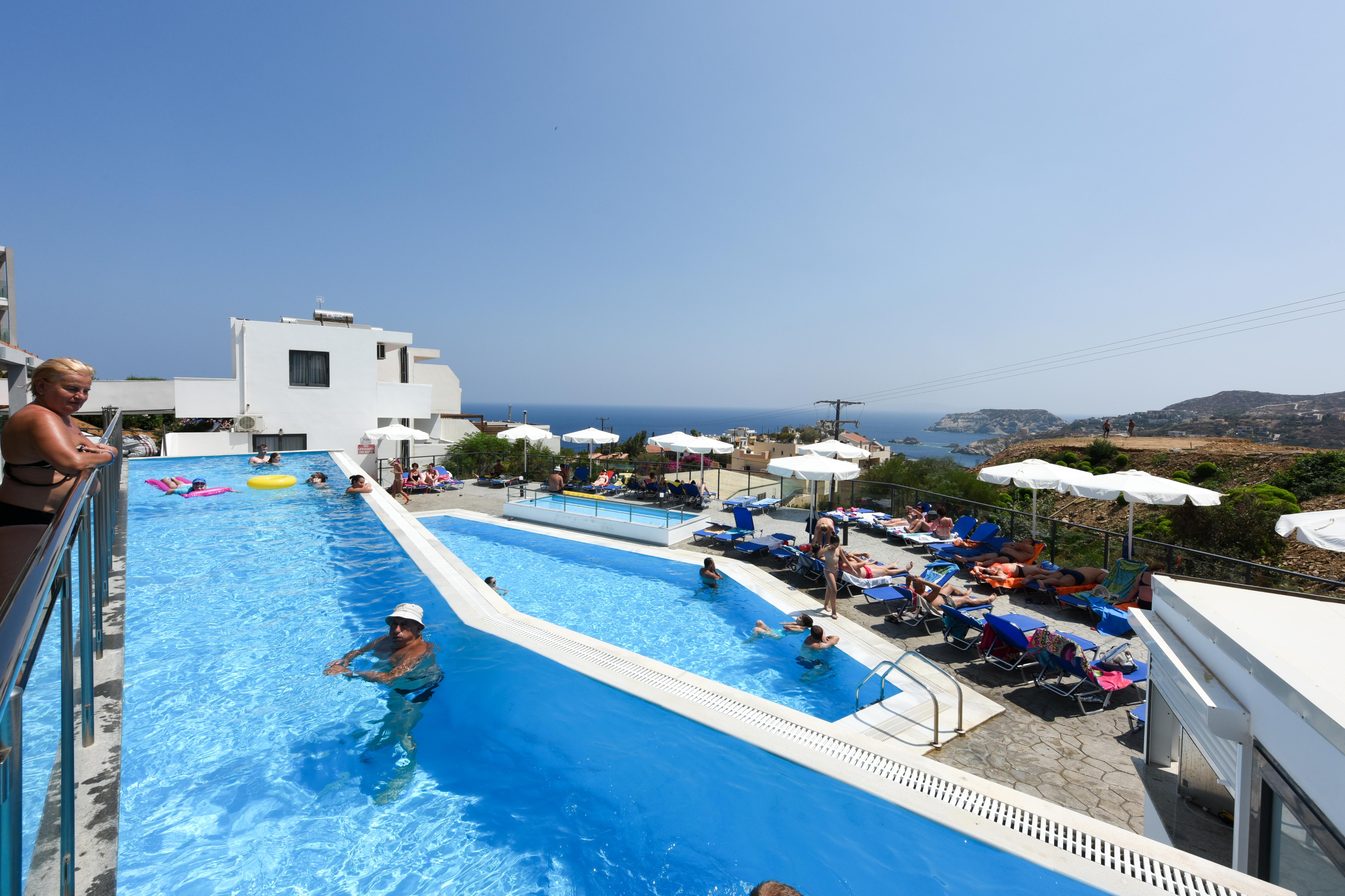 Panorama Village Hotel Agia Pelagia Exterior foto